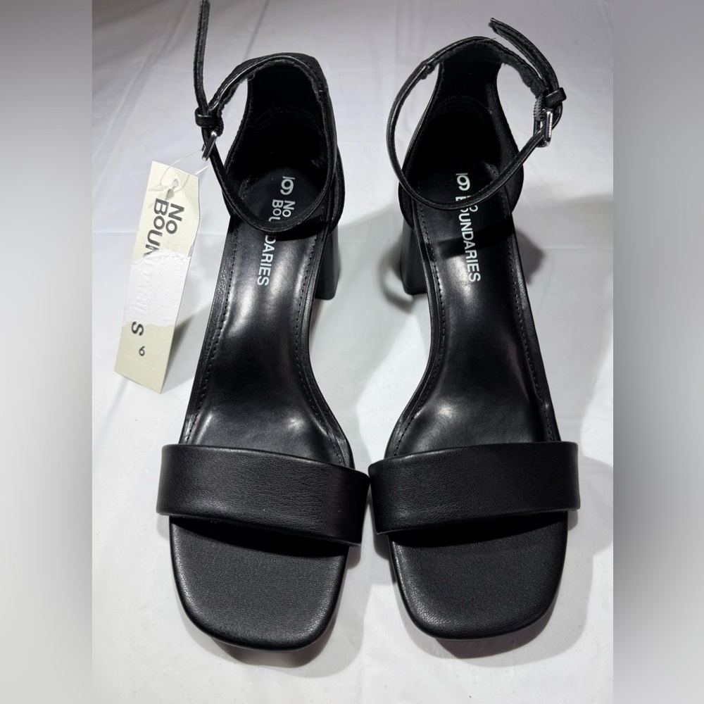 No Boundaries Elegant Black Heels